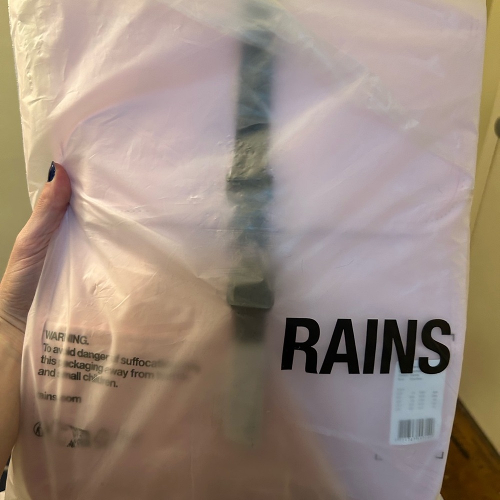 Rains Soft Pink Backpack